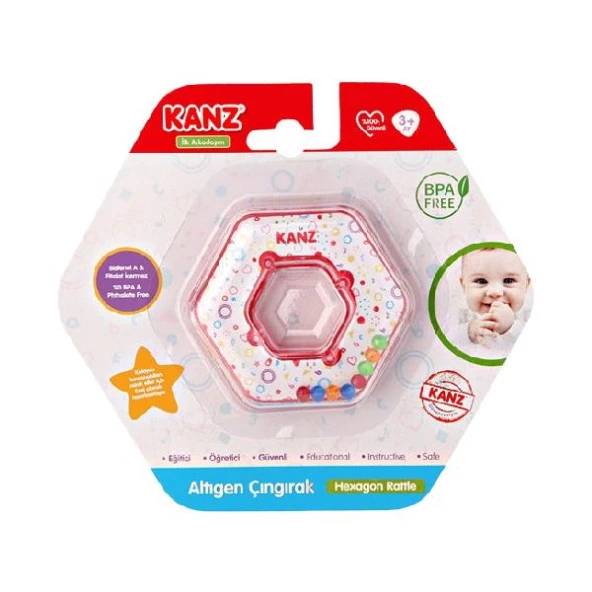 Kanz Altıgen Çıngırak ürün görseli 1