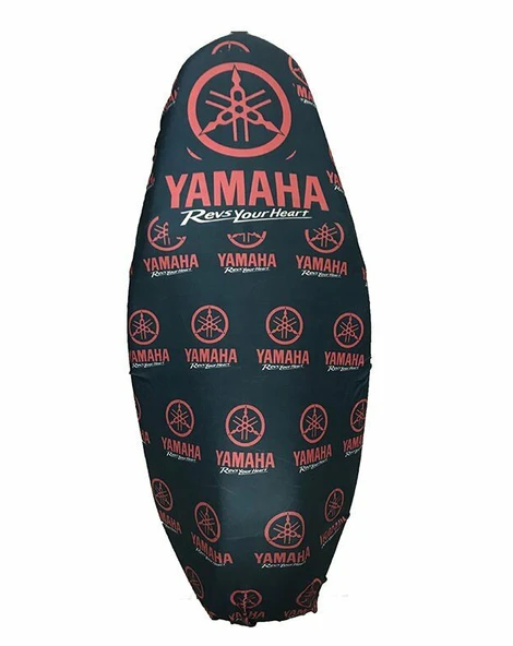 Yamaha YBR 125 Koltuk Kılıfı 3D Kırmızı ürün görseli 1