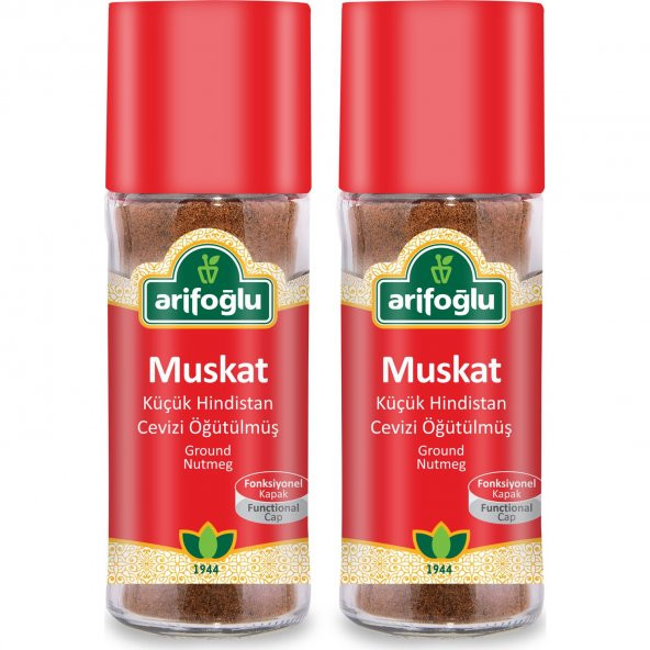 Arifoğlu Muskat - Öğütülmüş 55 gr Cam - 2 Adet ürün görseli 1