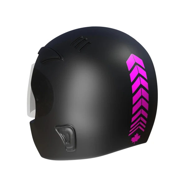 2 Adet Sport Kask, Araba Ayna Gül Pembesi Kask Sticker Çınar Extreme ürün görseli 1
