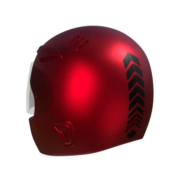 2 Adet Sport Kask, Araba Ayna Jet Siyah Kask Sticker Çınar Extreme ürün görseli 1