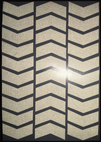 Ok Şeklinde Reflektif Beyaz Sticker Çınar Extreme - Resim 2