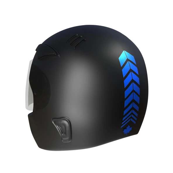 2 Adet Sport Kask, Araba Ayna Reflektif Mavi Kask Sticker Çınar Extreme ürün görseli 1