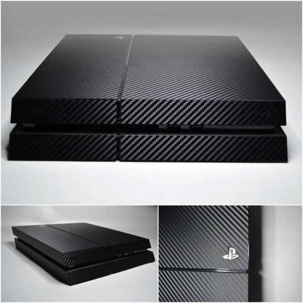 PlayStation 4 Siyah Carbon Fiber Kaplama Çınar Extreme ürün görseli 1