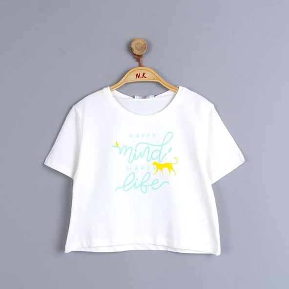 NK Kids Ekru Mint Kız Çocuk Badi ürün görseli 1