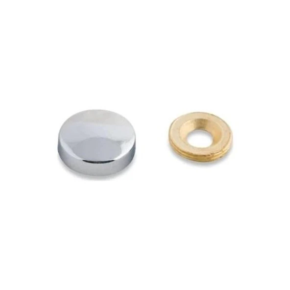Dekoratif Ayna Vida Tapası Krom 13 Mm 250 Li Paket ürün görseli 1