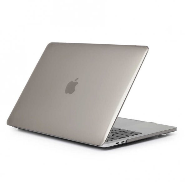 Macbook 13.3 Air M1 A1932/A2179/A2337 Şeffaf Sert Koruma Kapağı Hava Kanallı Msofty ürün görseli 1