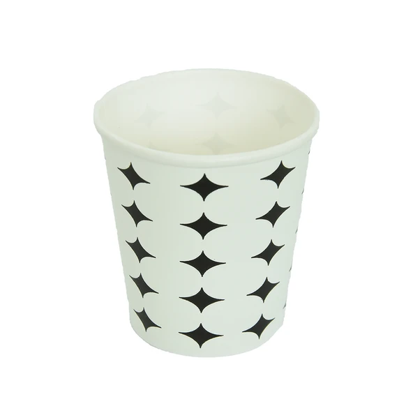 LokmanAVM Karton Bardak 7 Oz Kullan At Çay Kahve Sıcak Kağıt Otomat Bardağı 50 li 1 Paket ürün görseli 1