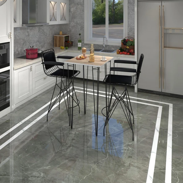 Knsz masa sandalye takımı hem105zengin crdsyh 070*070 2 sandalye syhsyh kolçaklı sırt minderli ürün görseli 1