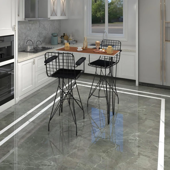 Knsz masa sandalye takımı hem105zengin cvzsyh 100*040 2 sandalye syhsyh kolçaklı ürün görseli 1