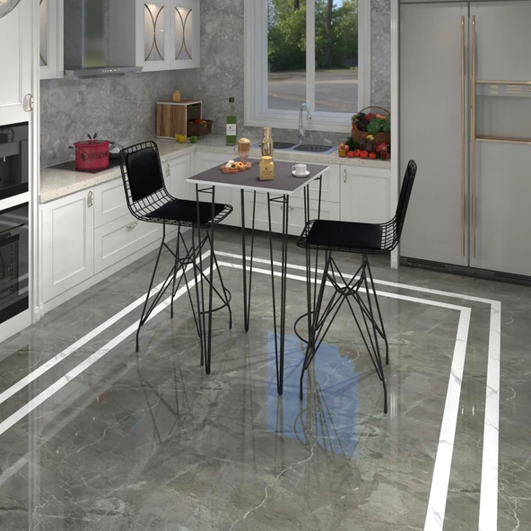 Knsz masa sandalye takımı hem105zengin grisyh 060*060 2 sandalye syhsyh sırt minderli ürün görseli 1