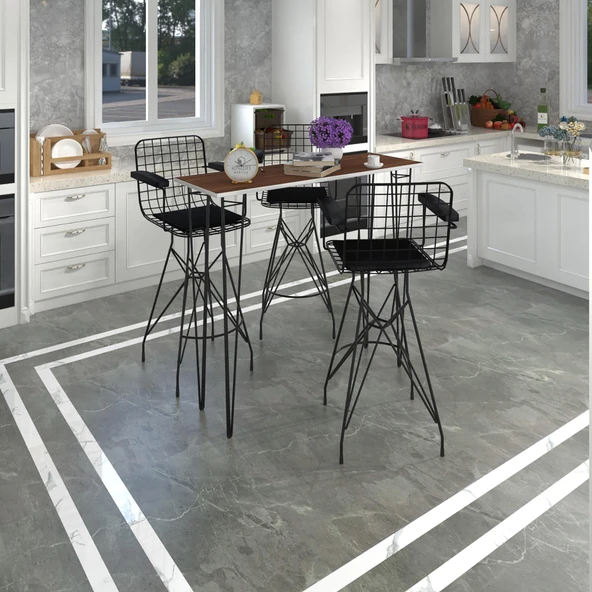 Knsz masa sandalye takımı hem105zengin cvzsyh 140*040 3 sandalye syhsyh kolçaklı ürün görseli 1