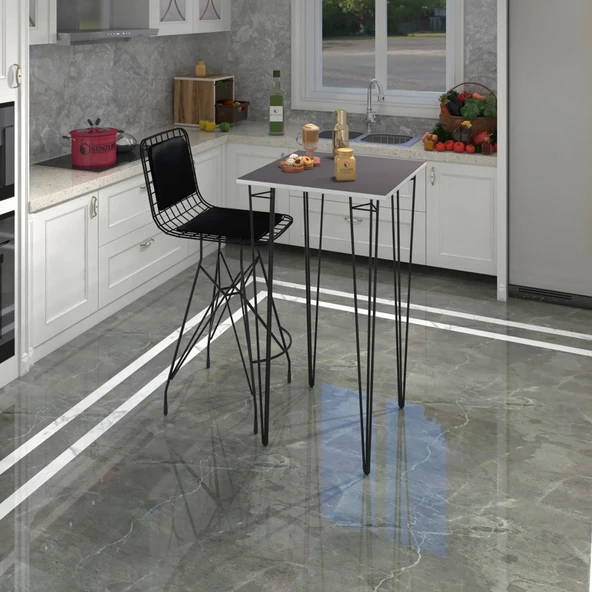 Knsz masa sandalye takımı hem105zengin grisyh 060*060 1 sandalye syhsyh sırt minderli ürün görseli 1