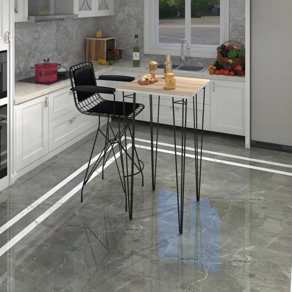 Knsz masa sandalye takımı hem105zengin crdsyh 060*060 1 sandalye syhsyh kolçaklı sırt minderli ürün görseli 1