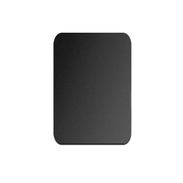 Gpack Universal Metal Levha Mıknatıslı Siyah Renk 1 dikdörtgen 1 Oval ürün görseli 1