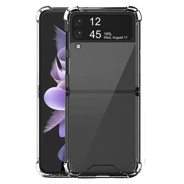 Gpack Samsung Galaxy Z Flip 3 Kılıf AntiShock Korumalı Silikon ürün görseli 1
