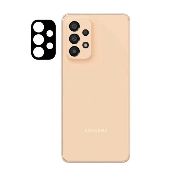 Gpack Samsung Galaxy A33 5G Kamera Lens Koruyucu Cam Siyah ürün görseli 1