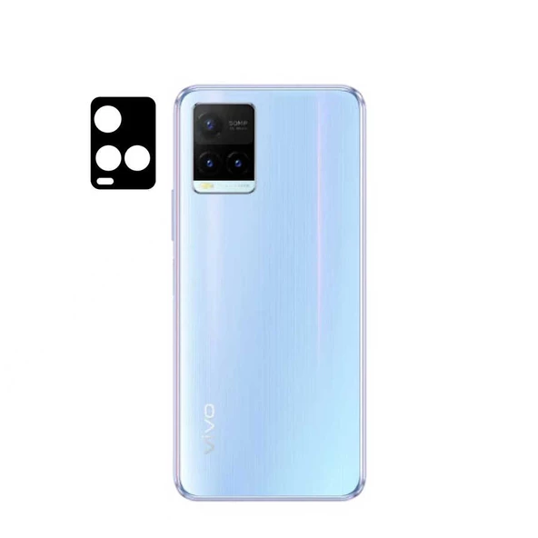 Gpack Vivo Y32 Kamera Lens Koruyucu Cam Siyah ürün görseli 1