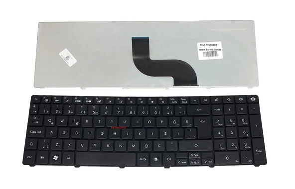Packard Bell TK37,TK81,TK83,TK85 Klavye (Siyah TR) ürün görseli 1
