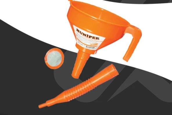 Huniper Çelik Süzgeçli Spiralli Huni Küçük 1.2 Lt ürün görseli 1