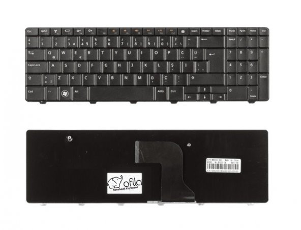 Dell 433XP, 0433XP, 09GT99, 0MVP96, 0R07R8 Notebook Klavyesi (Siyah TR) nk-kr30435-168190 ürün görseli 1