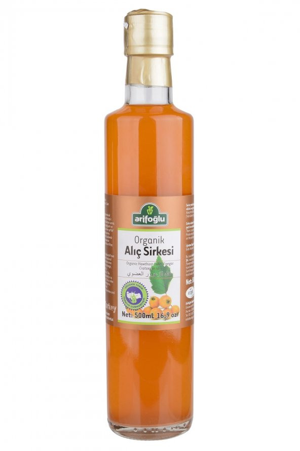 Arifoğlu Organik Alıç Sirkesi 500 ML ürün görseli 1