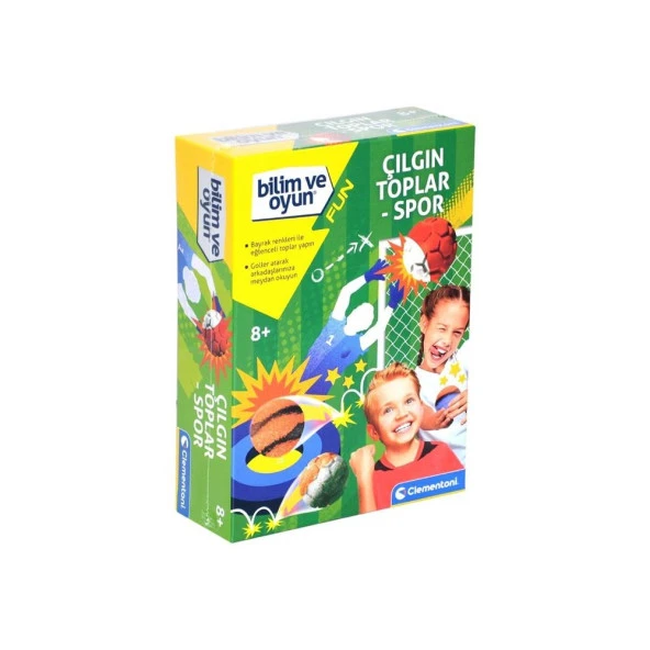 Clementoni Bilim ve Oyun Çılgın Toplar - Spor ürün görseli 1