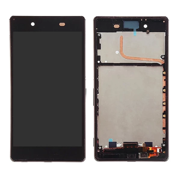 Sony Xperia Z3+ / Z4 E6553 LCD Ekran Dokunmatik Çıtalı Siyah ürün görseli 1