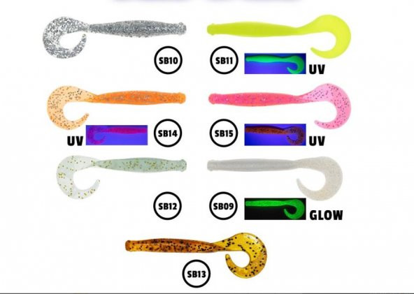 Fujin Tail Bait 105mm Silikon Balık ürün görseli 1