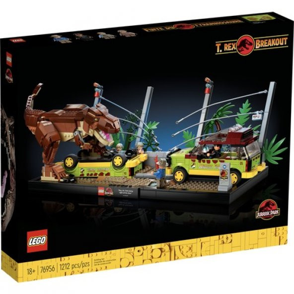 LEGO Jurassic World 76956 T. rex Breakout - Resim 3