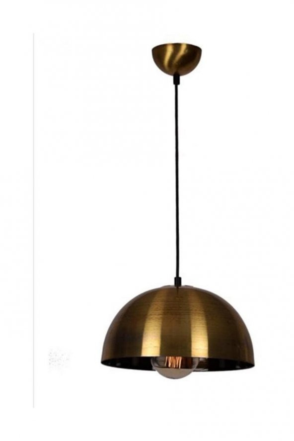 MYLİGHTS   RETRO ESKİTME  METAL SARKIT AVİZE RUSTİK AVİZE 30 CM EN ürün görseli 1