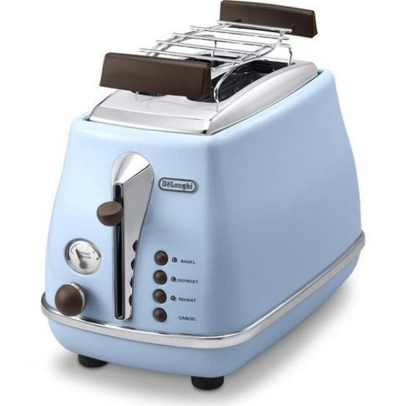 Delonghi CTOV 2103.AZ Icona Vintage Ekmek Kızartma Makinesi ürün görseli 1