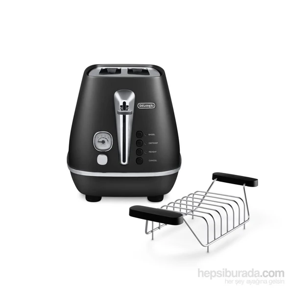 Delonghi Distinta CTI2103.BK Ekmek Kızartma Makinesi (Siyah) ürün görseli 1
