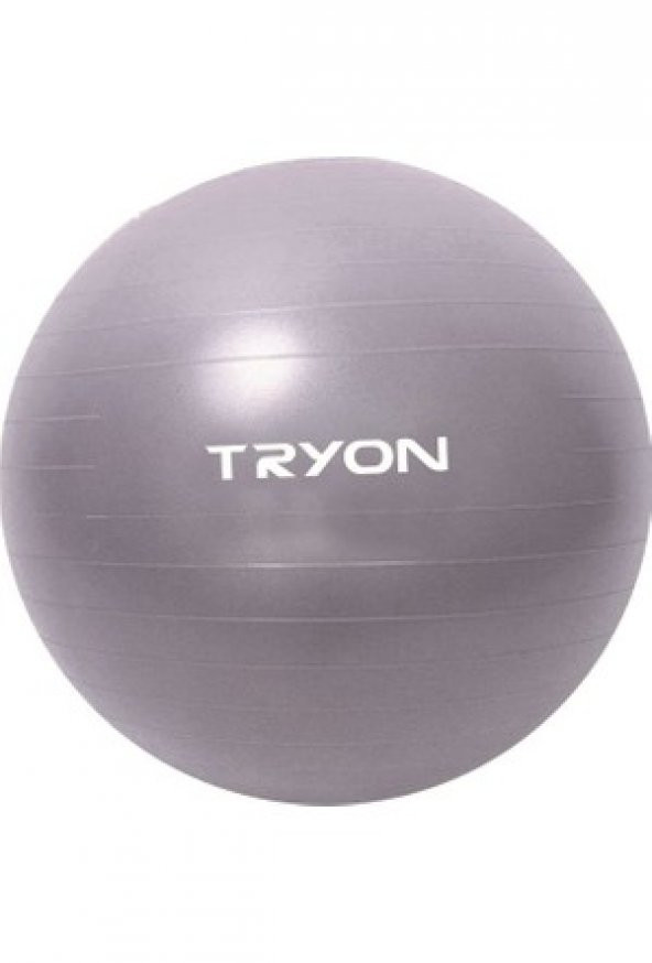 Tryon PT-55 Anti-Burst Gym Ball Pilates Topu Gri 55 cm ürün görseli 1