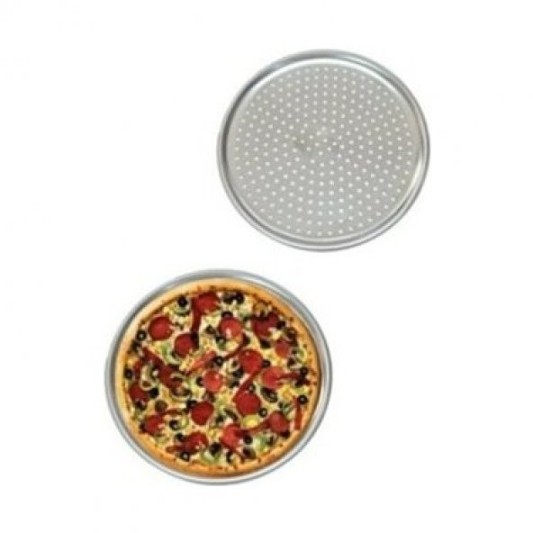 Abant Paslanmaz Çelik Pizza Tepsisi 32 cm ürün görseli 1