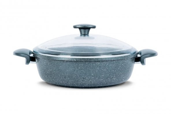 Thermoad Love 24 cm Karnıyarık Tenceresi - Gri ürün görseli 1
