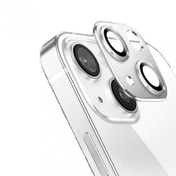 Apple iPhone 13 Mini CL-03 ​​​​Kamera Lens Koruyucu Metal Cam Koruma ürün görseli 1