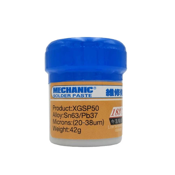 KREM SIVI LEHİM MECHANİC SOLDER PASTE 42 GR XGSP50 183 DERECE ürün görseli 1