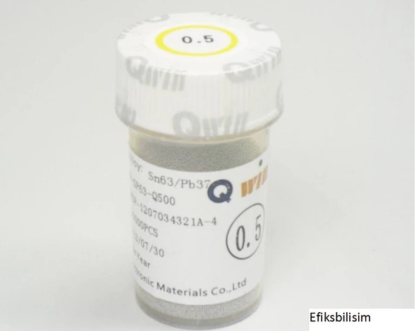 LEHİM TOPU 0.5 MM 250K KURŞUNLU - Resim 2