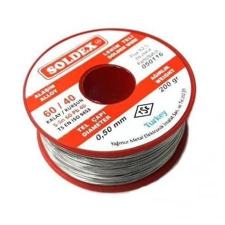 SOLDEX 0,5 MM 200 GR.LEHİM ATMA TELİ ürün görseli 1