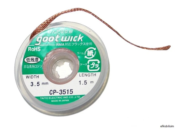 GOOTWİCK 3515 LEHİM ÇEKME TELİ 3.5 MM ürün görseli 1