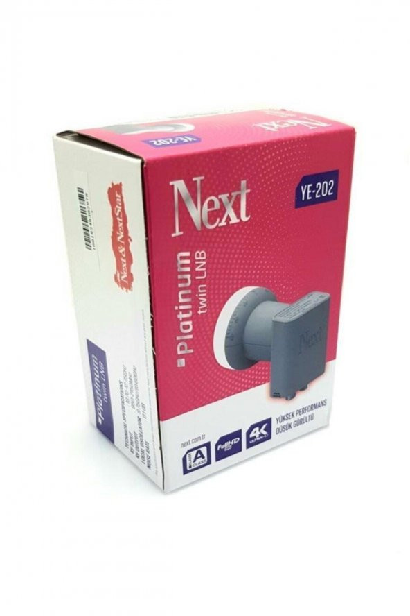 Next Ye-202 Platinum Twin Lnb 0.1db Full Hd 4k ürün görseli 1