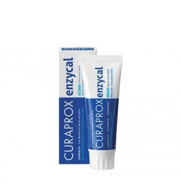 Enzycal 950 Diş Macunu 75ml (950ppm Florür, RDA:30, 6 Yaş üstü) ürün görseli 1