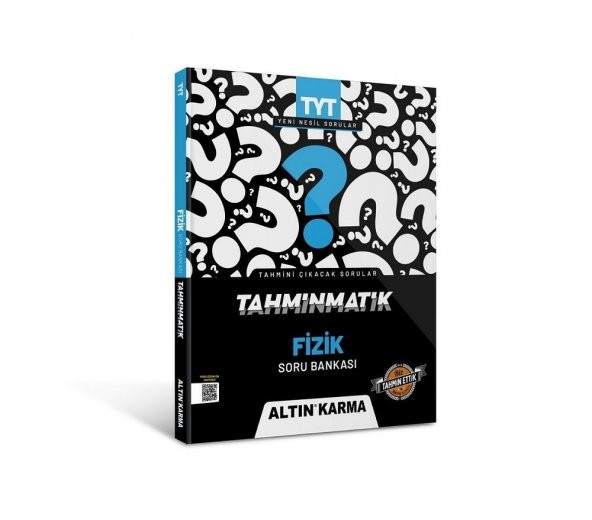 2022 Tahminmatik TYT Fizik Soru Bankası AltınKarma Yayınları ürün görseli 1