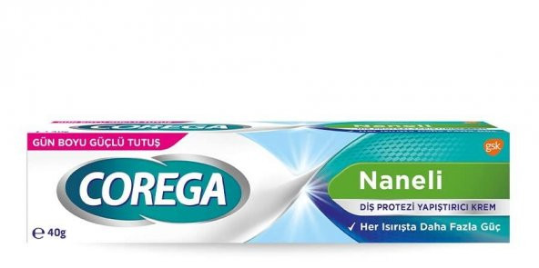 Diş Protezi Yapıştırıcı Krem Naneli 40gr ürün görseli 1