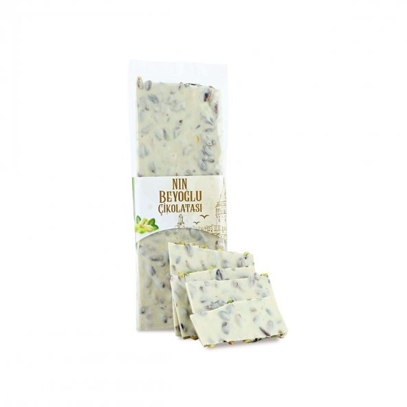 Fildişi Fıstıklı Beyoğlu Çikolatası 250g ürün görseli 1