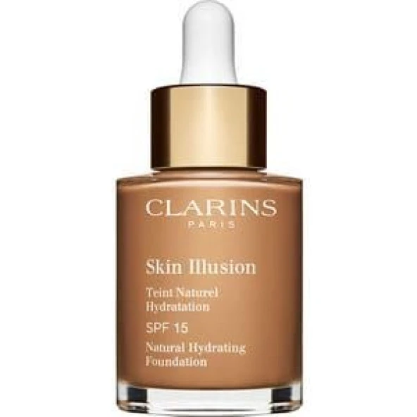Clarins Skin illusion Natural Serum Foundation 112.3 Sandalwood ürün görseli 1