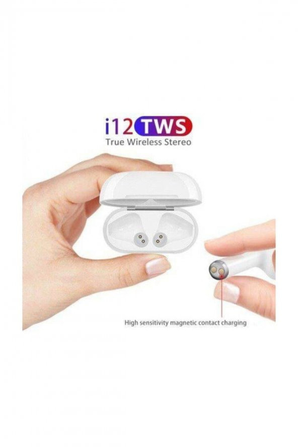 I12 Bluetooth 5.0 Kulaklık - Resim 2