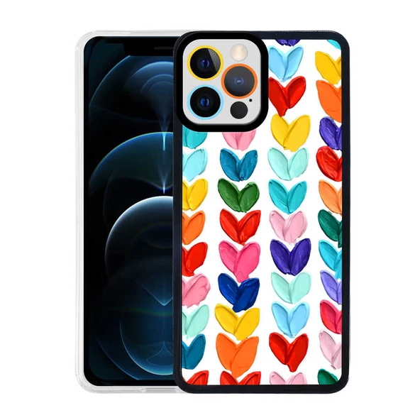 Apple iPhone 12 Pro Kılıf Zore M-Fit Desenli Kılıf ürün görseli 1