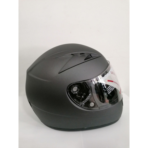RMS KAPALI KASK 1987 MAT GRİ - Resim 2
